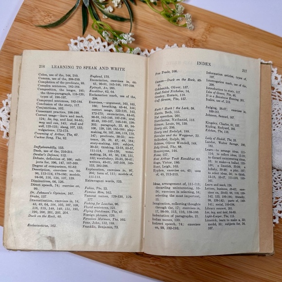 🌿 Vintage 1924 Schoolbook – Learning to Speak and Write, Book II - Picture 12 of 16